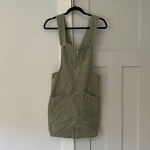Corduroy Overall Dress